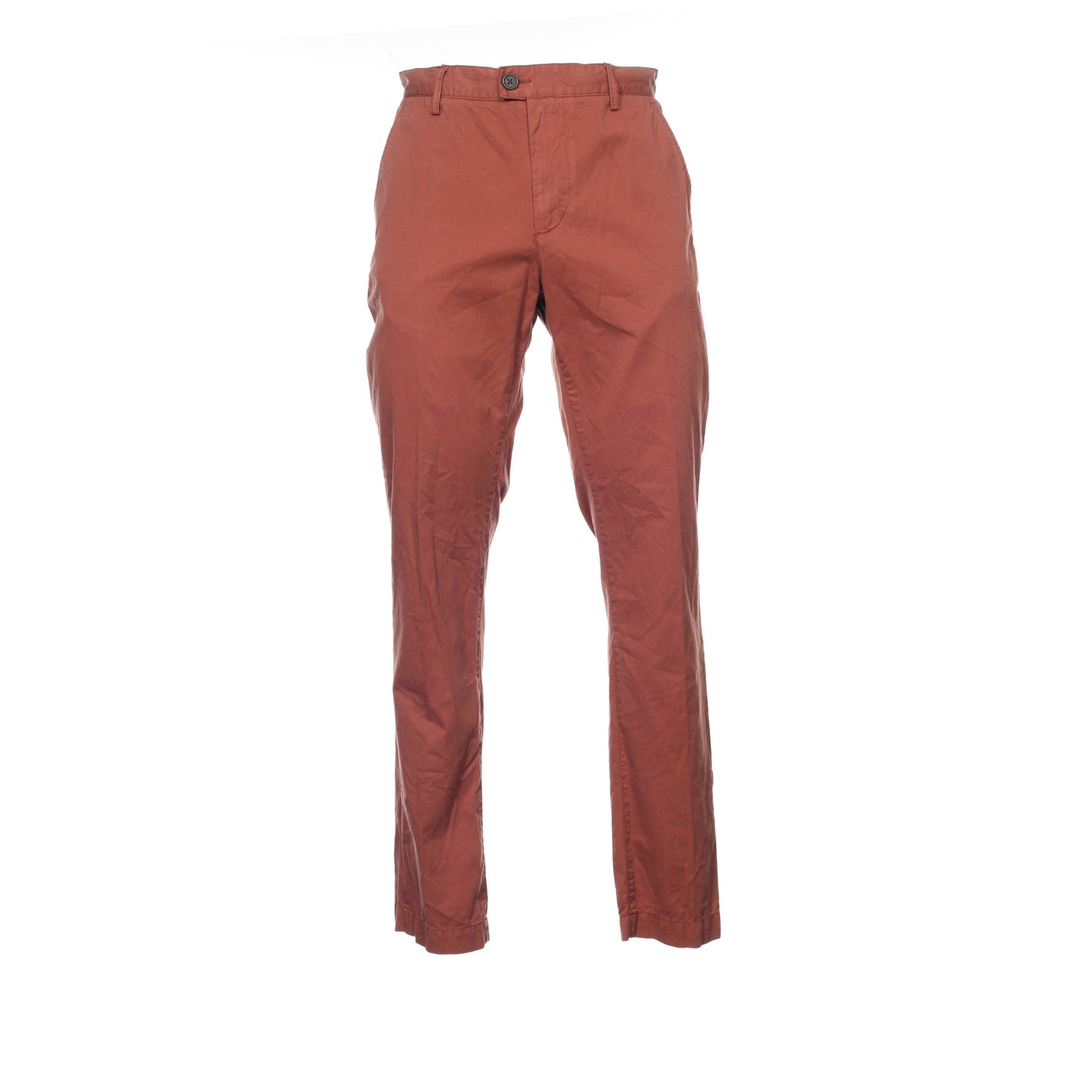 Sons of Intrigue Men's Brown Flat Front Pants