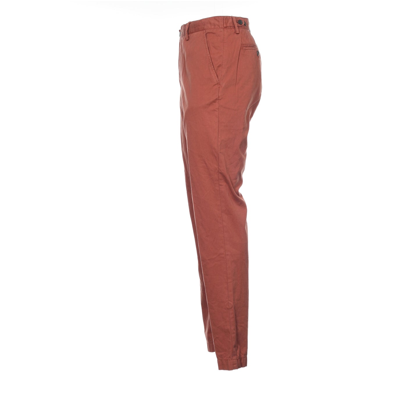 Sons of Intrigue Men's Brown Flat Front Pants