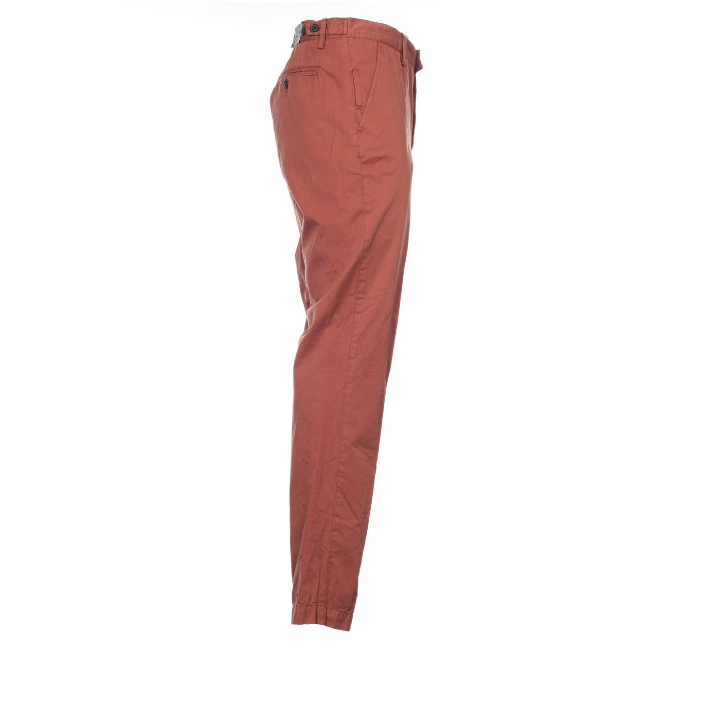 Sons of Intrigue Men's Brown Flat Front Pants