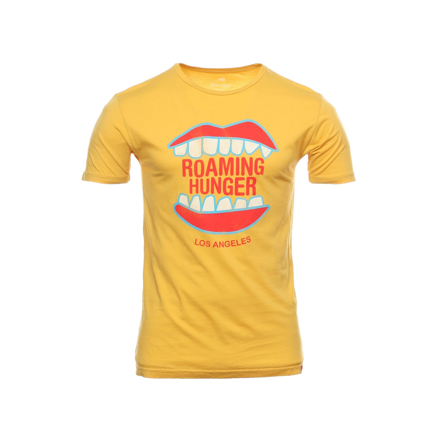 Sportiqe Mens Sunflower Roaming Hunger Graphic Crewneck T-Shirt