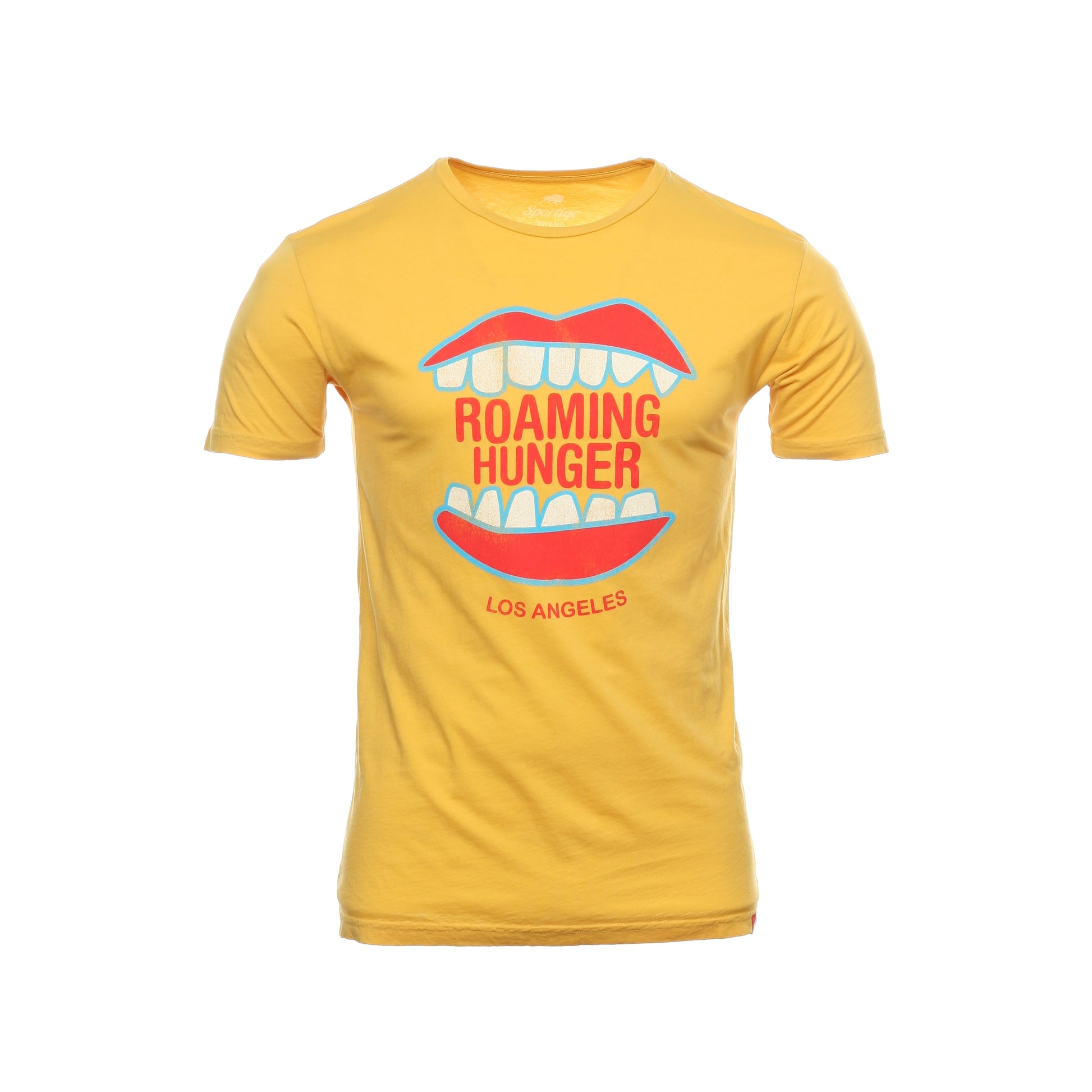 Sportiqe Mens Sunflower Roaming Hunger Graphic Crewneck T-Shirt