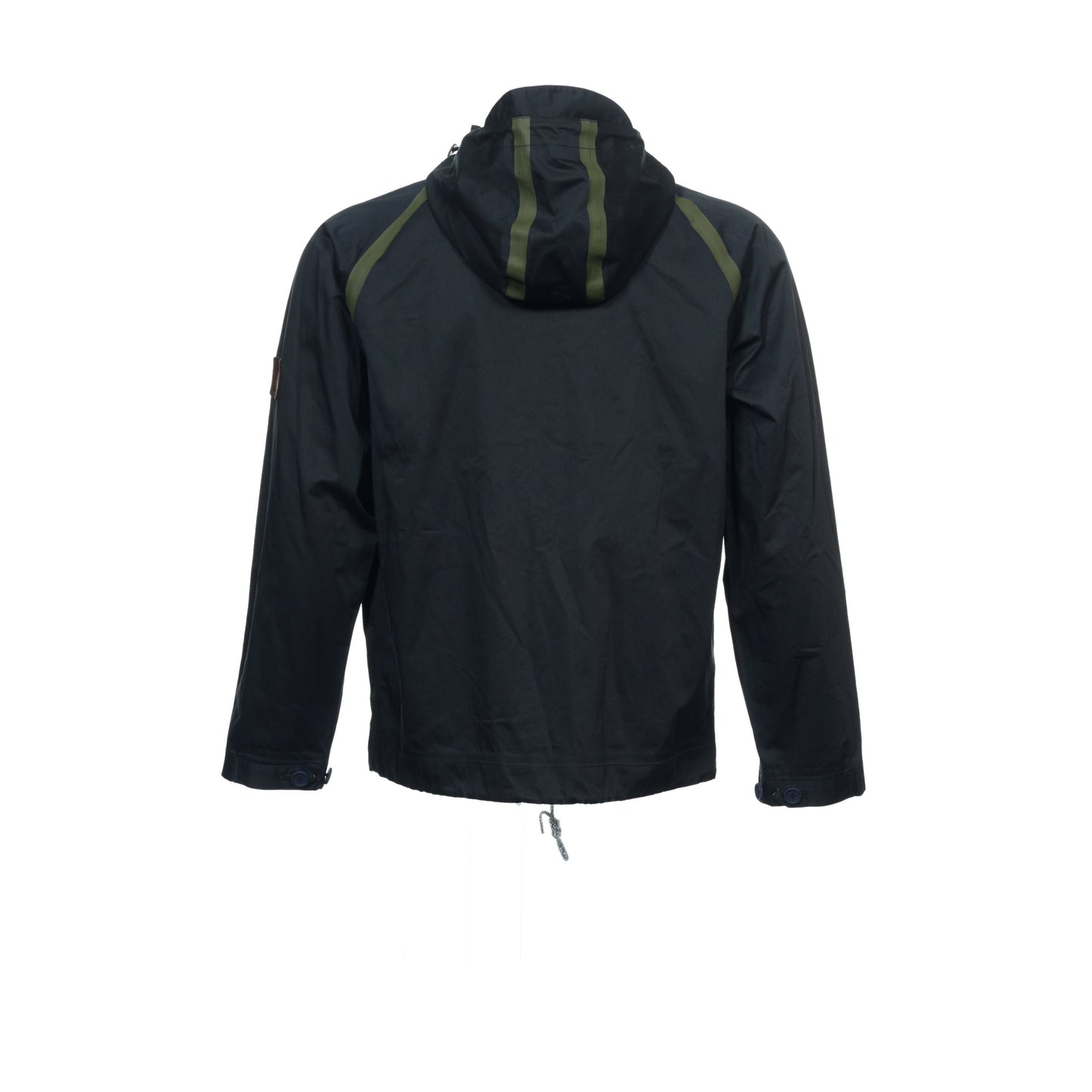 Sperry Top Sider Freeport Mens Navy Cotton Hooded Nautical Sailing Jacket