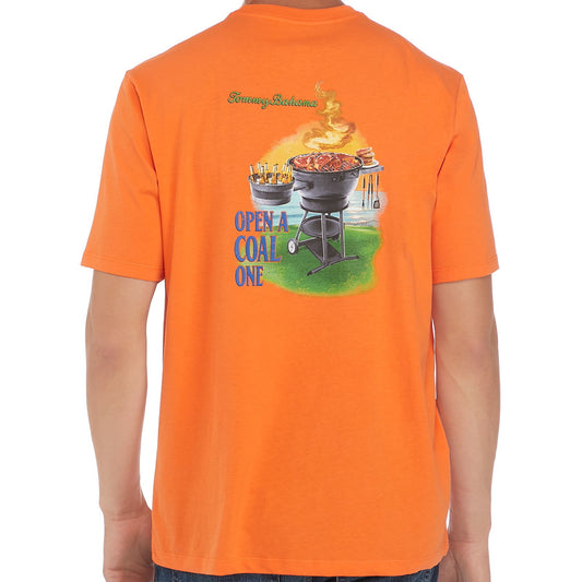 Tommy Bahama Open A Coal One Mens New Tango Graphic T-Shirt