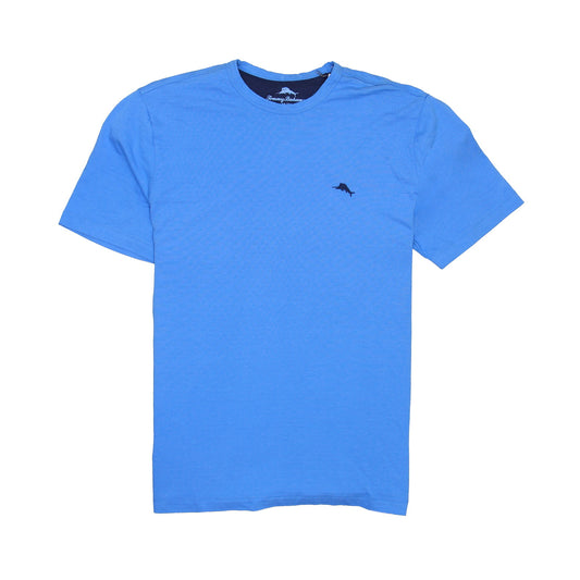 Tommy Bahama Mens Campanula Ribbed Crewneck T-Shirt