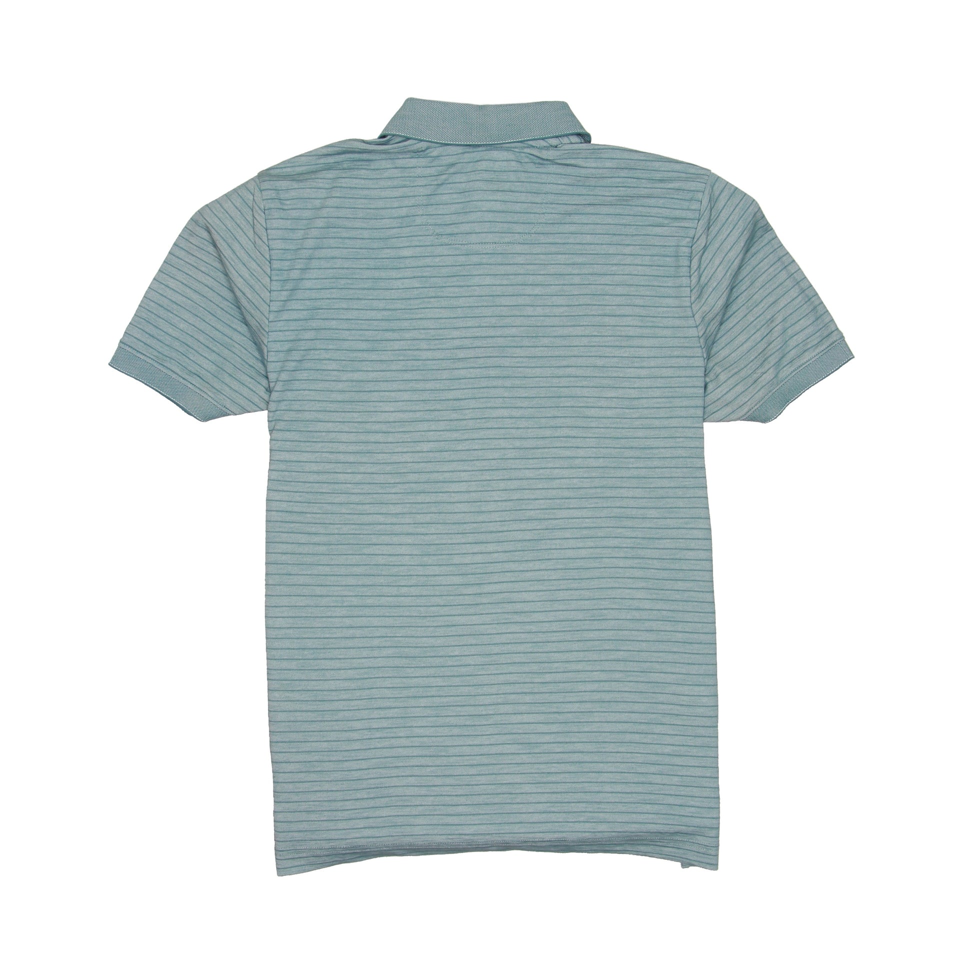Tommy Bahama Men's Hydro Blue Striped Golf Polo Shirt