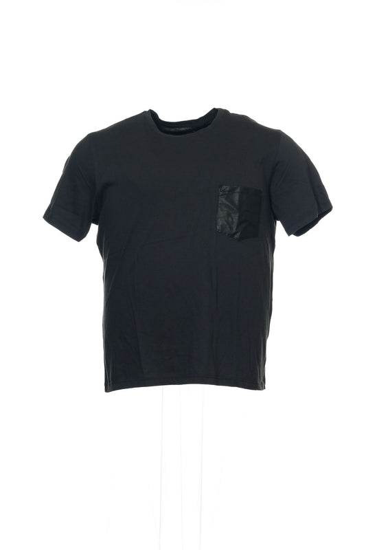 Supima Collection by Majestic Mens Black T-Shirt