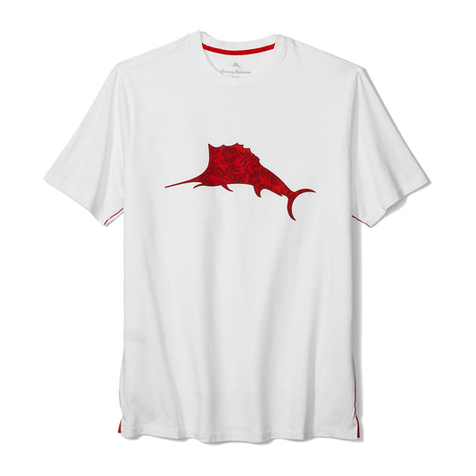 Tommy Bahama Mens Chili Pepper Marlin Billboard Graphic T-Shirt