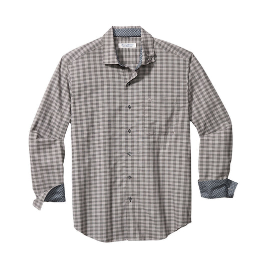 Tommy Bahama Newport Cimarron Check Mens Bala Shark Checked Button Down Shirt