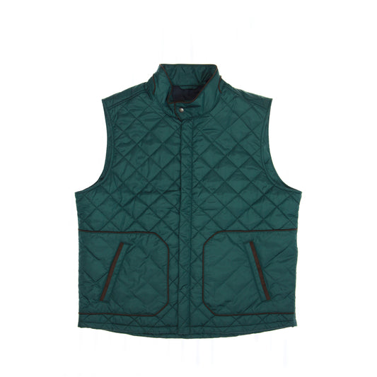 Tommy Bahama Mens Green Insulated Vest