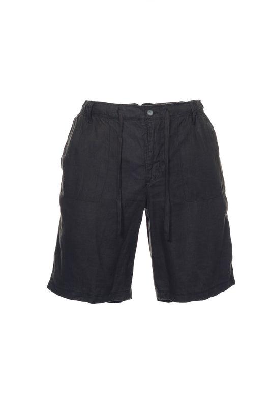 ISLAND by Tasso Elba Collezione Men's Black Heather Flat Front Walking Shorts