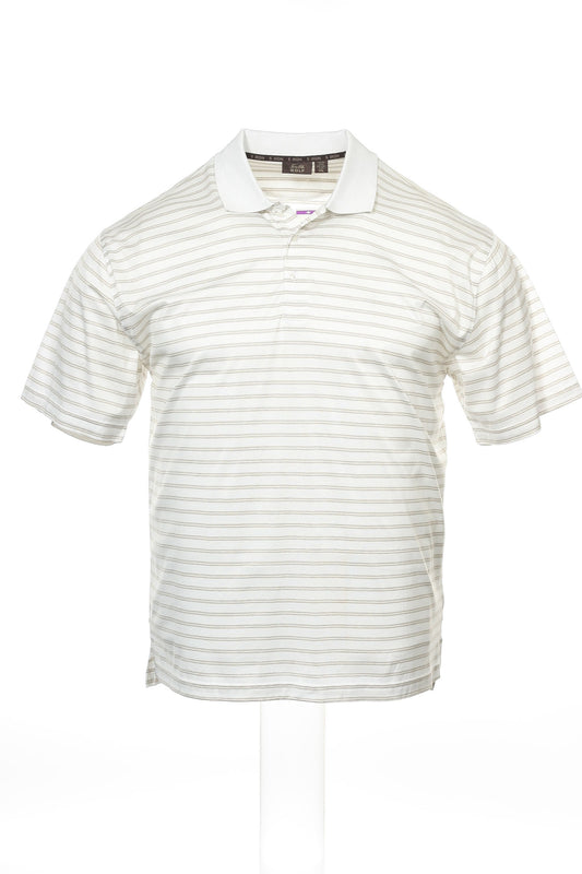 Tasso Elba Golf White Polo Shirt Golf 2XL $60