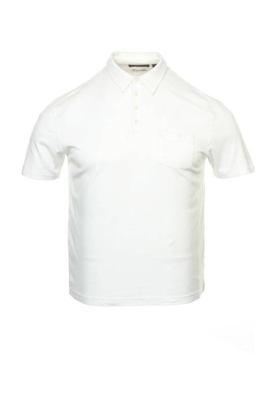Tasso Elba White Polo Shirt Golf 2XL $50