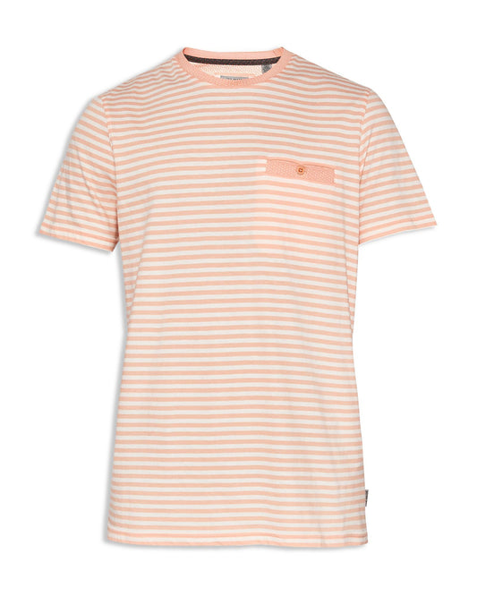 Ted Baker 'Russ' Mens Orange Heather Tee T Shirt