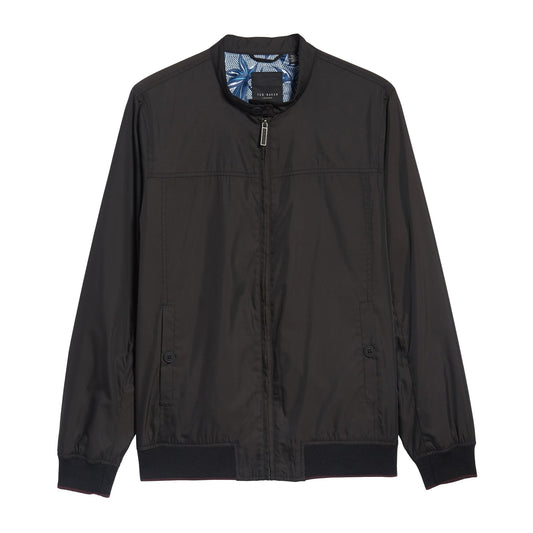 Ted Baker London Calgar Mens Black Bomber Jacket