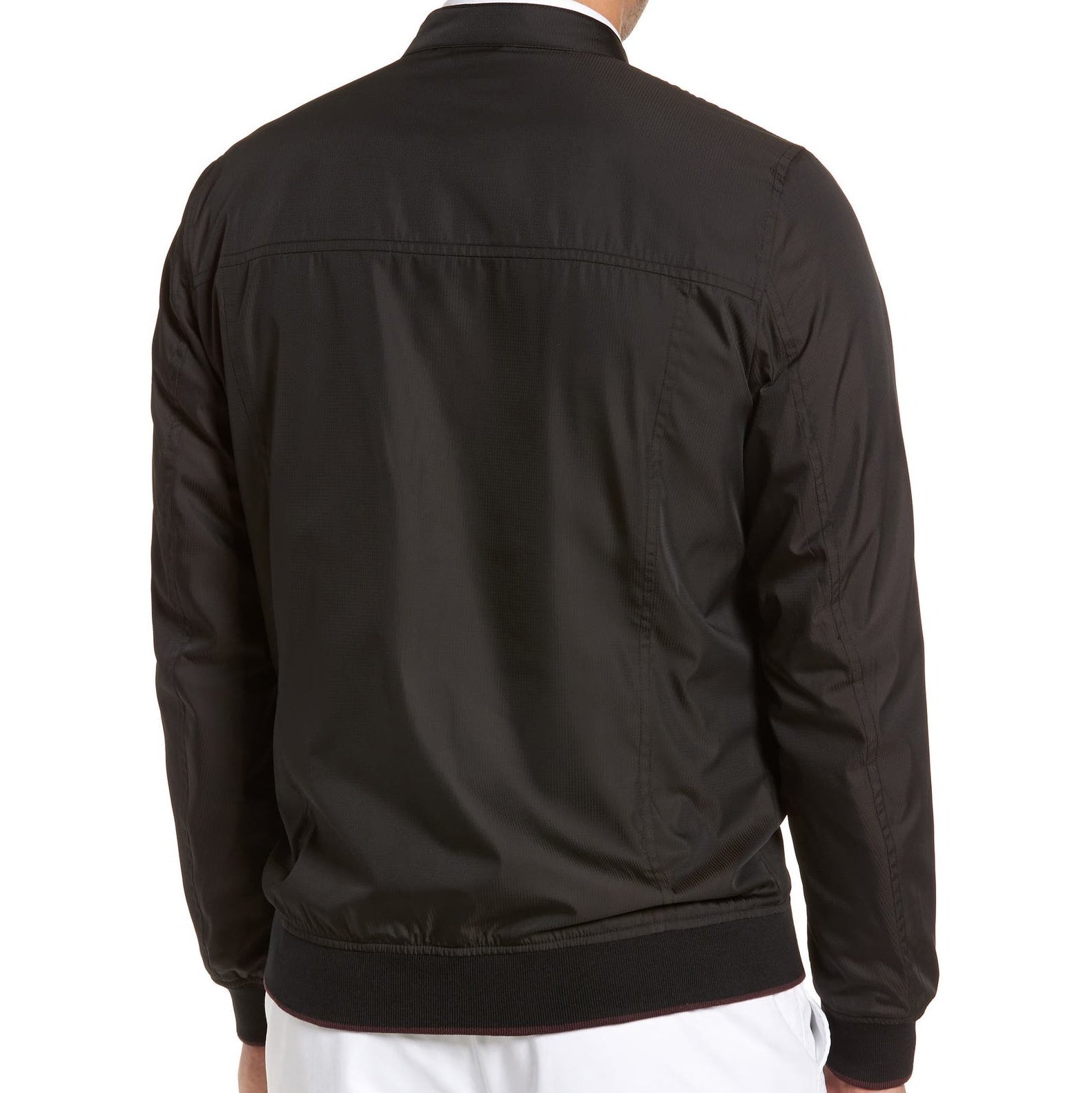 Ted Baker London Calgar Mens Black Bomber Jacket