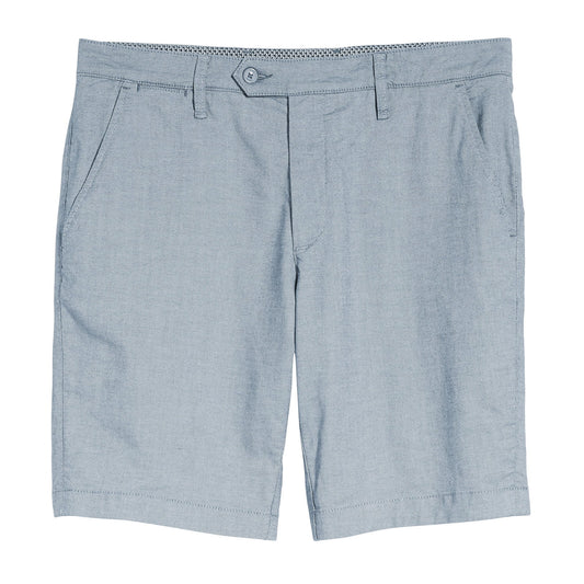 Ted Baker Herbosh Mens Mini Herringbone Cotton Stretch Flat Front Shorts