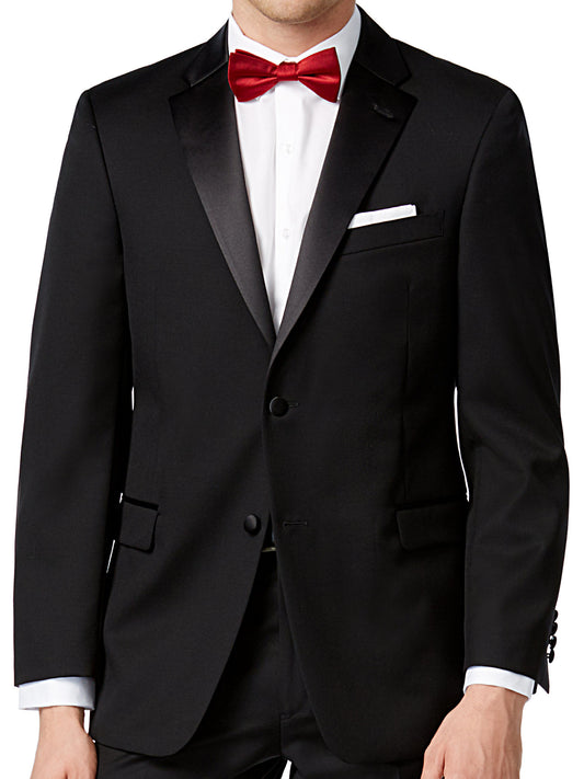 Tommy Hilfiger Men's Trim-Fit Black Tuxedo Jacket