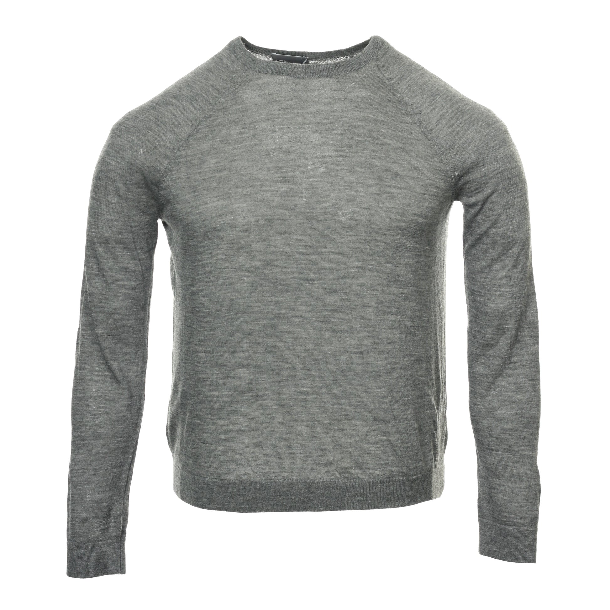 Vince Men's Gray Heather Crew Neck Sweater