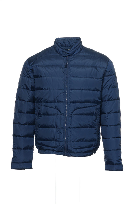 Vince Men's Blue 700 Fill Down Quilted Puffer Insulated Jacket