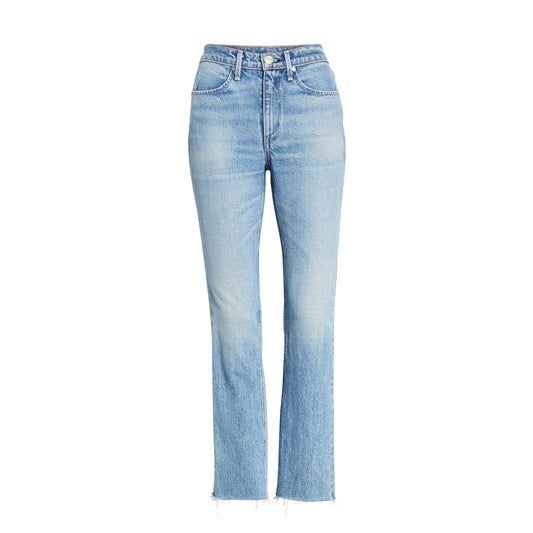 Rag & Bone Ankle Cigarette Womens Farrah Distressed Slim Cut Fit Jeans