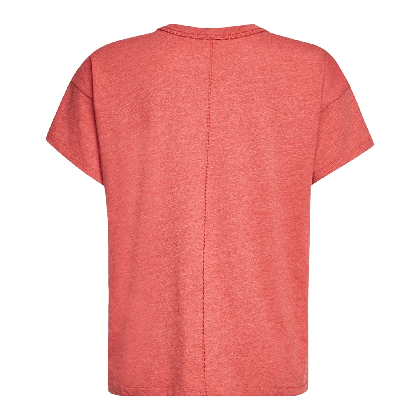 Rag & Bone Florida Burnout Vintage Women's Candy Red Cropped Tee T-Shirt
