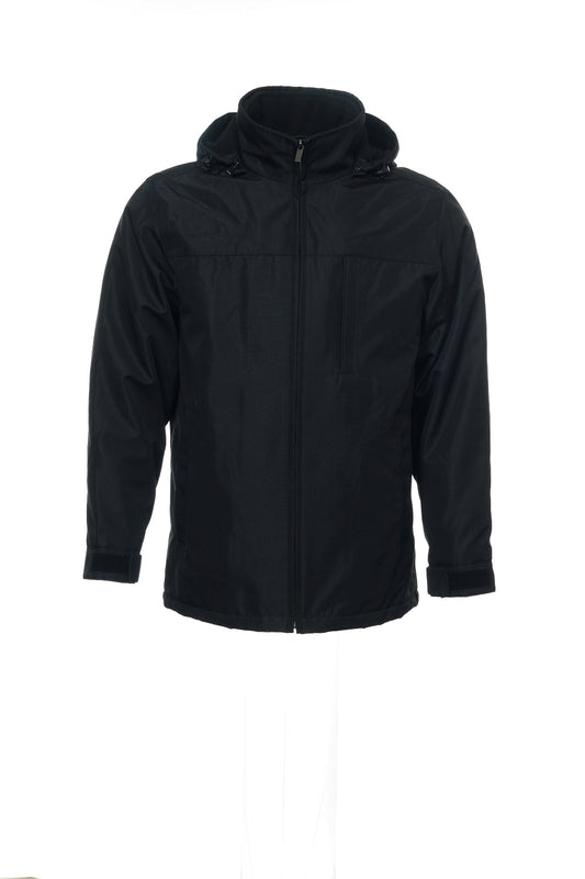 Weatherproof Men's Black Rain Jacket