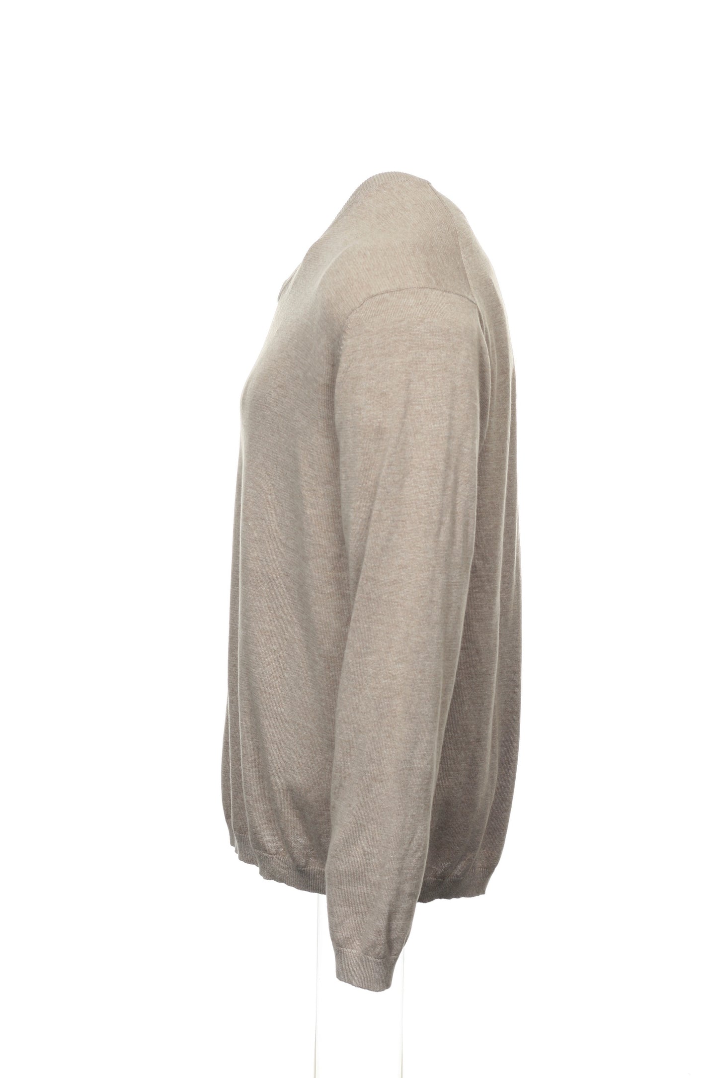 Weatherproof Men's Beige Heather V-Neck Sweater
