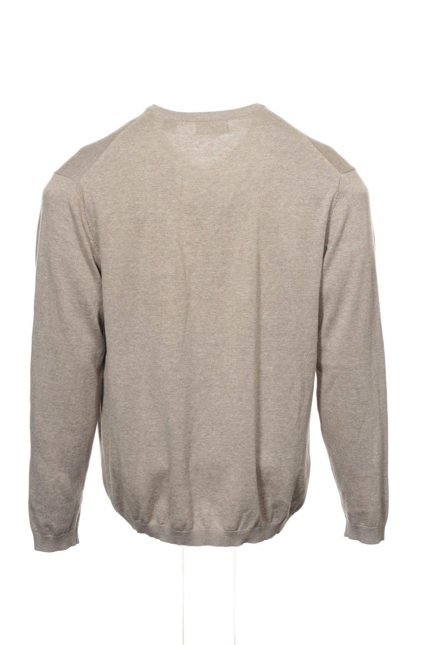 Weatherproof Men's Beige Heather V-Neck Sweater