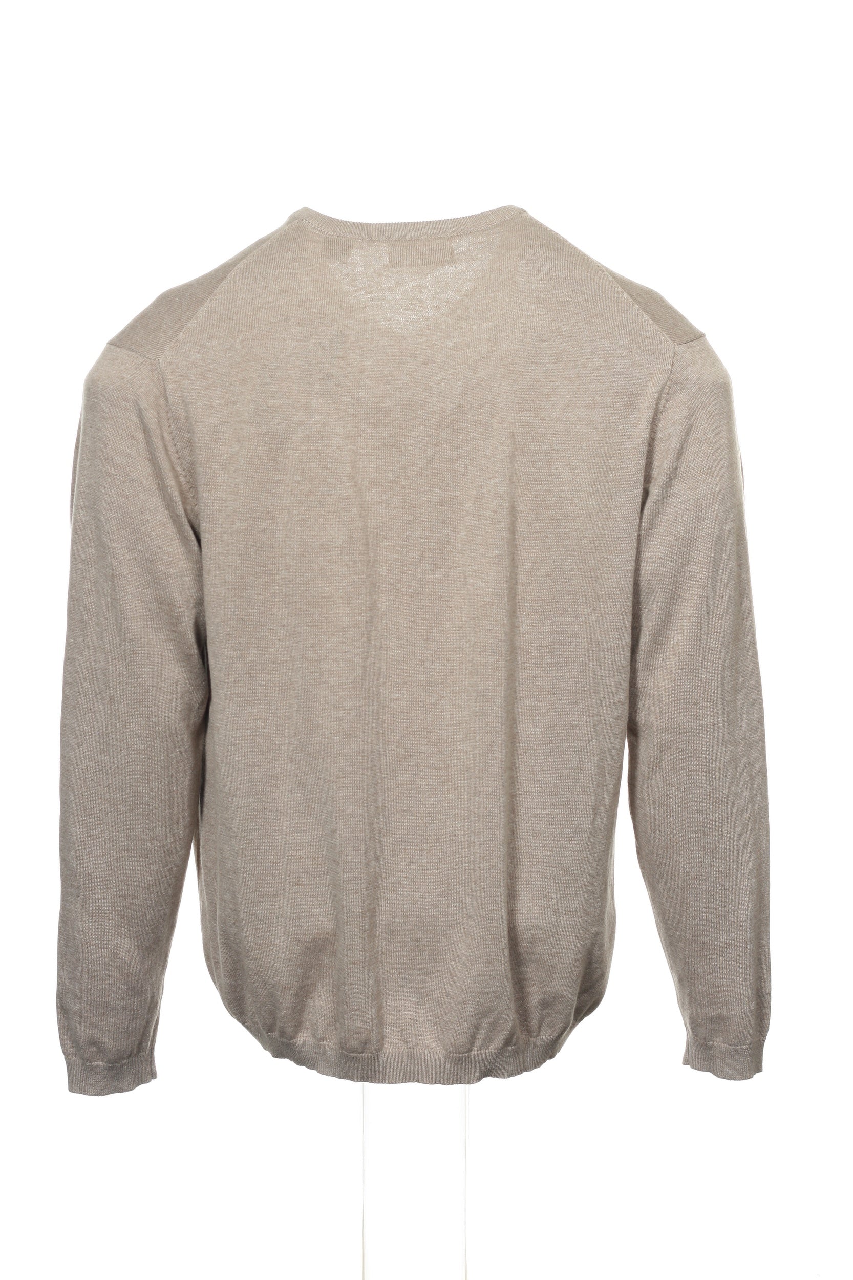 Weatherproof Men's Beige Heather V-Neck Sweater