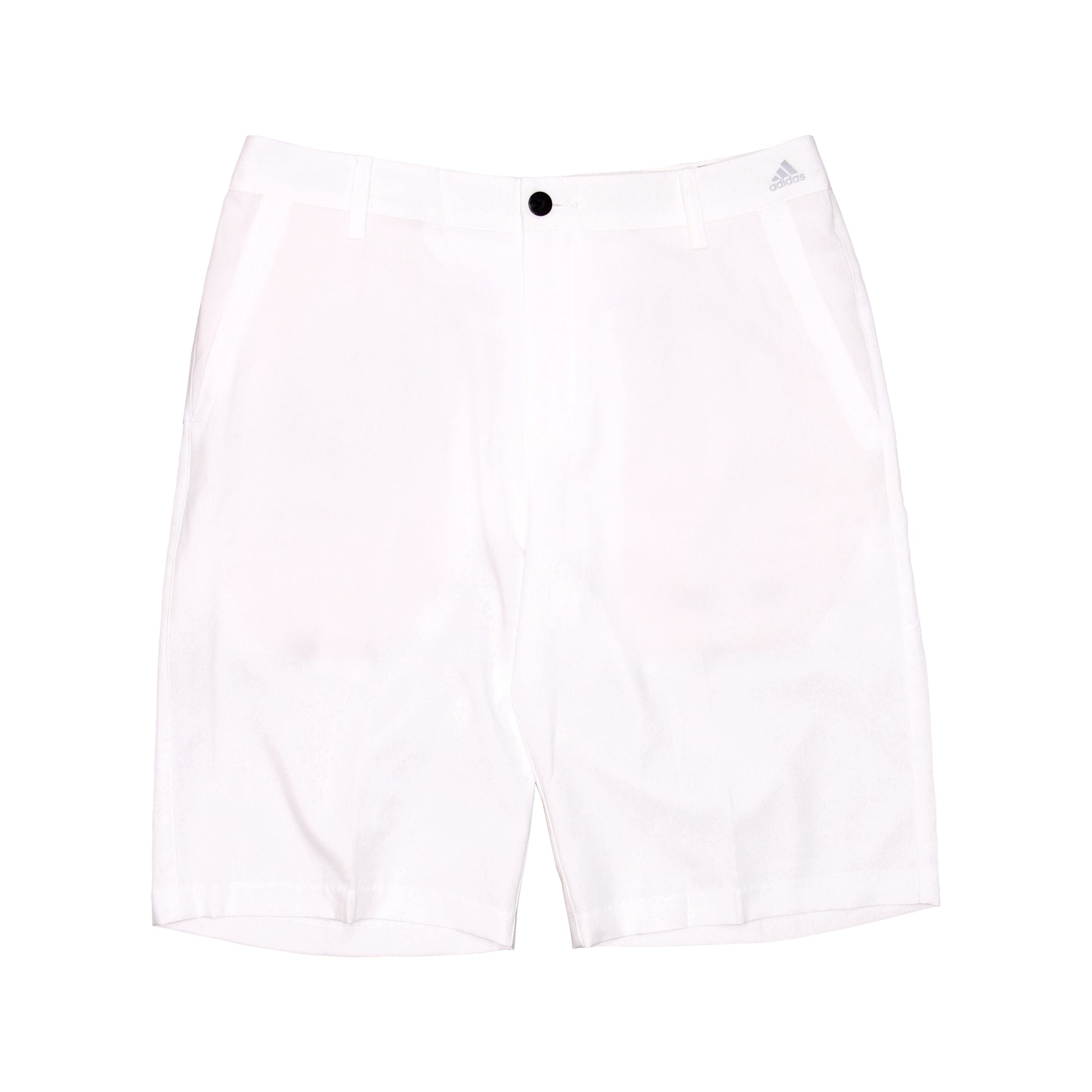 Adidas adizero Golf Mens White Flat Front Walking Shorts