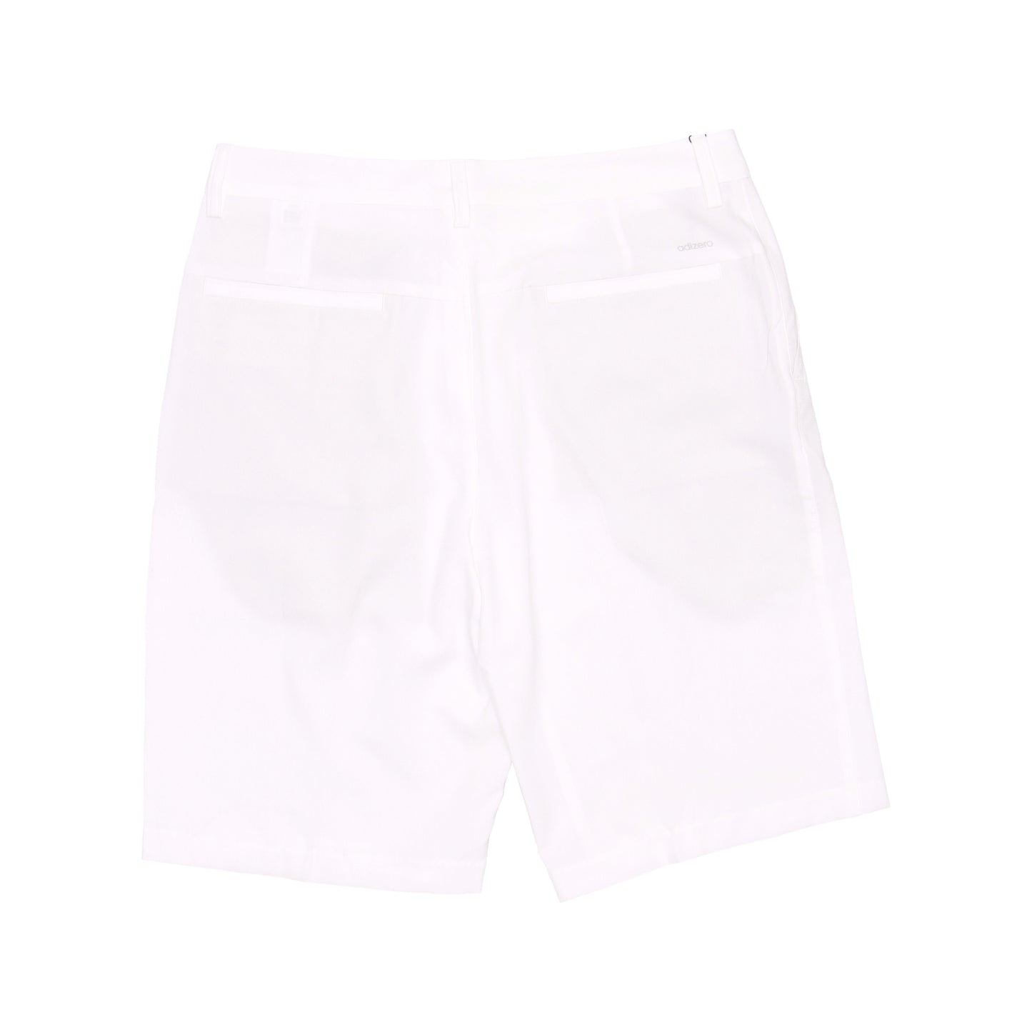 Adidas adizero Golf Mens White Flat Front Walking Shorts