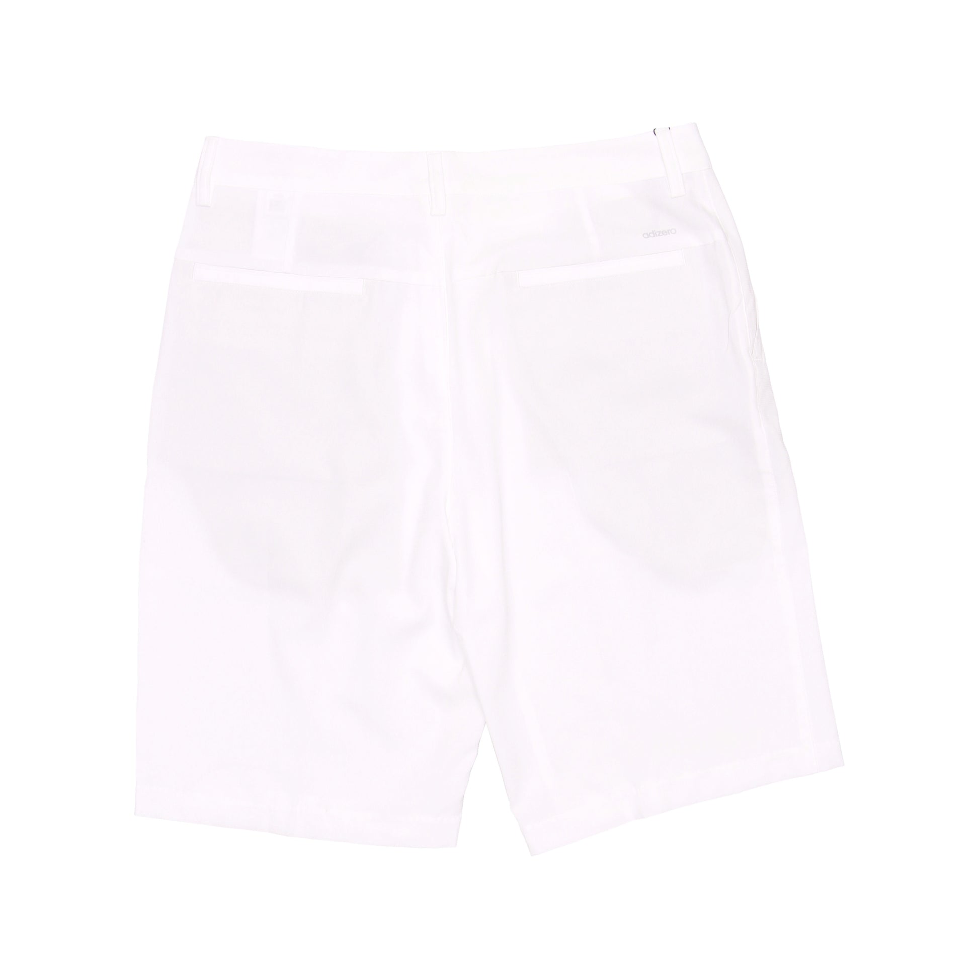 Adidas adizero Golf Mens White Flat Front Walking Shorts