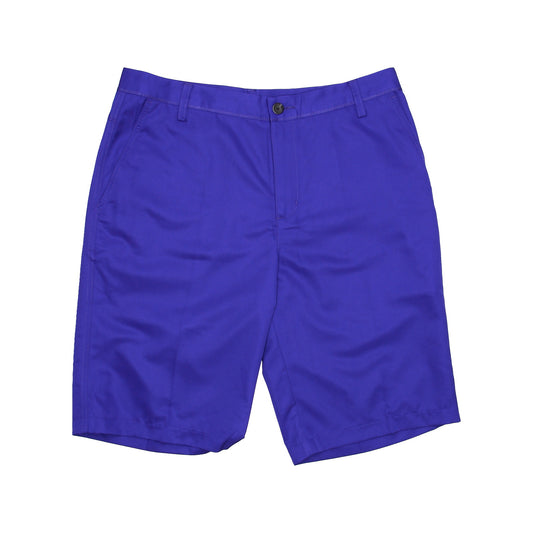 Adidas Golf Mens Purple 10.5" Inseam Flat Front Walking Shorts